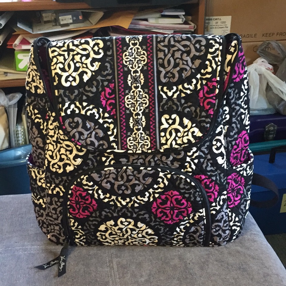 Vera Bradley Double Zip Backpack